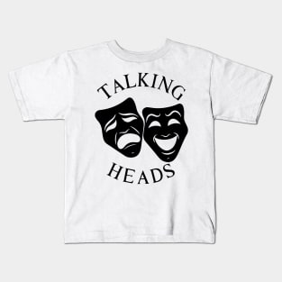 Talking Heads - Masks - Tribute Artwork- White Kids T-Shirt